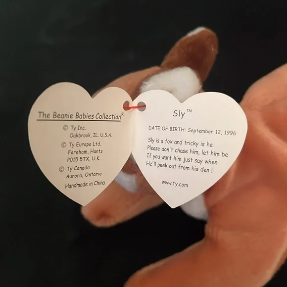 Sly Fox Beanie Baby 1996